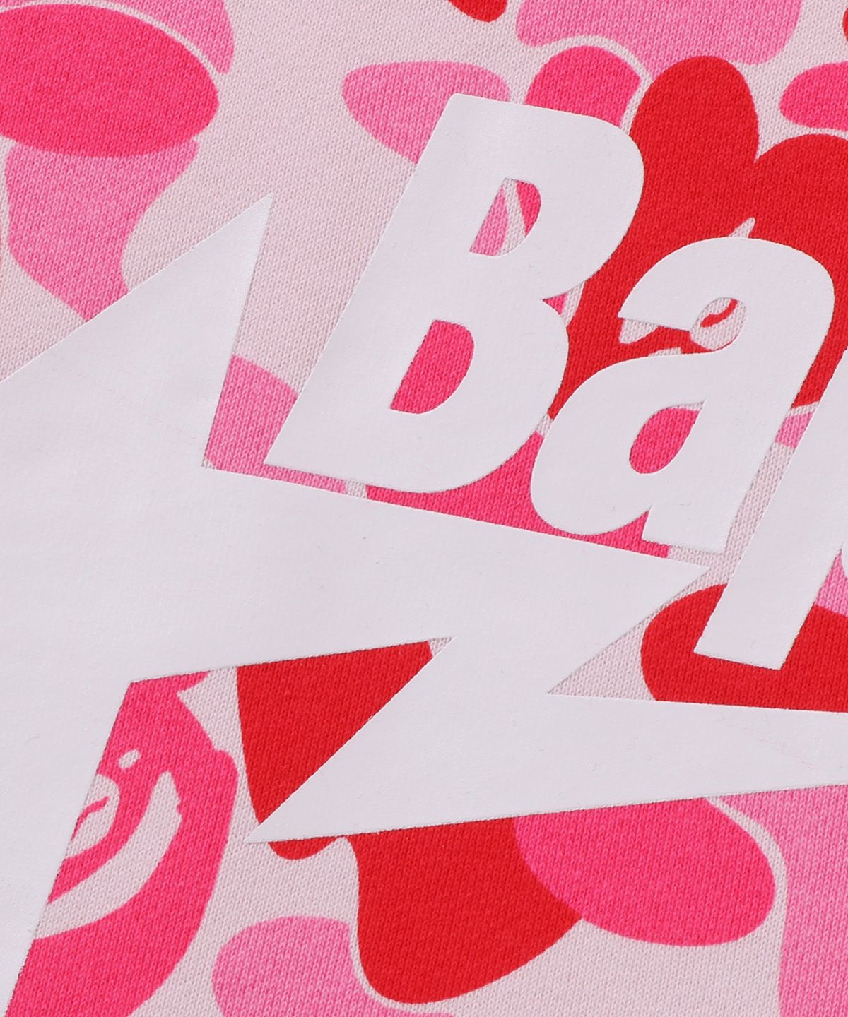 베이프(BAPE) ABC 카모 베이프 스타 풀오버 후드(M) PINK