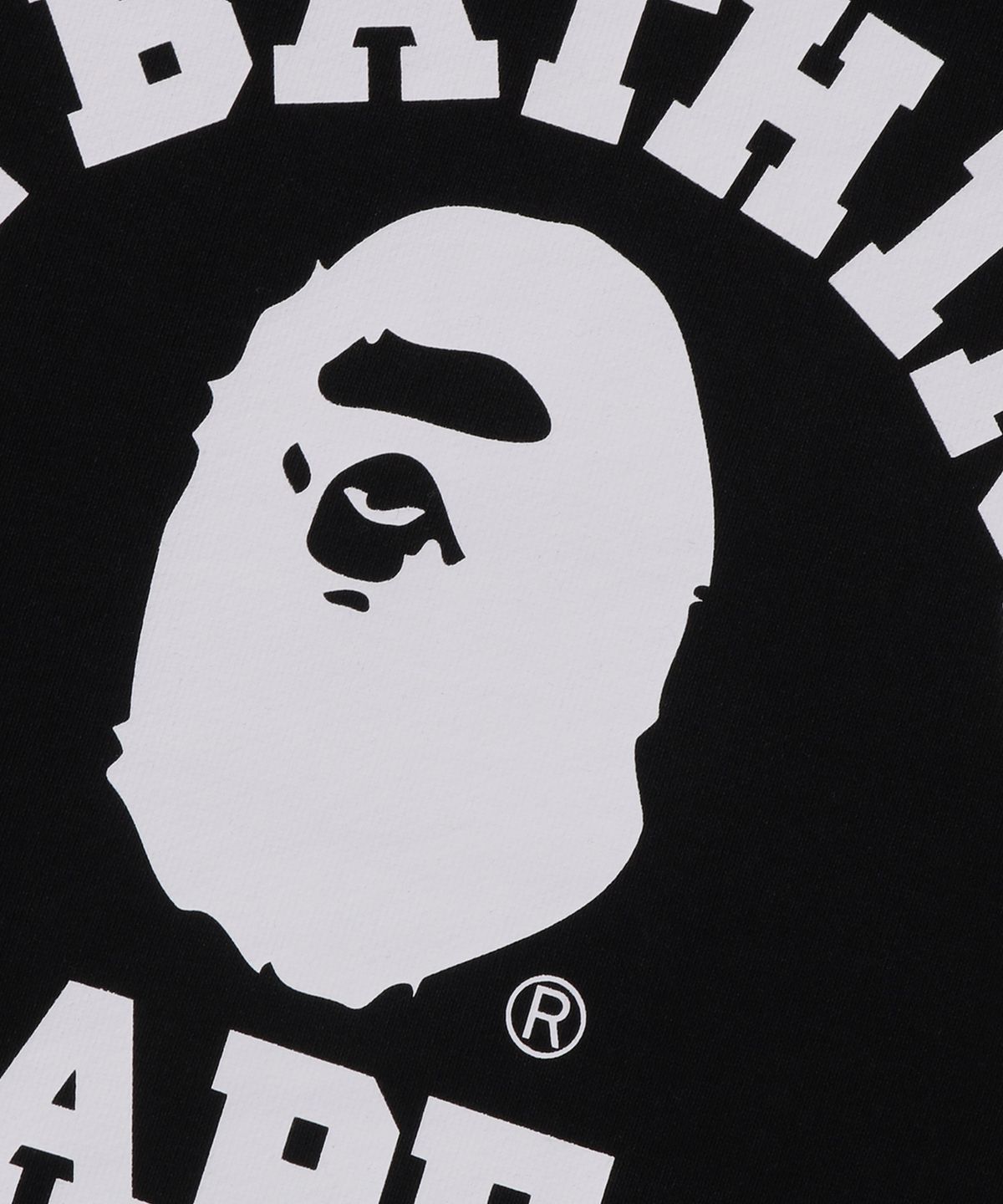베이프(BAPE) 콜리지 풀오버 후드(M) BLACK