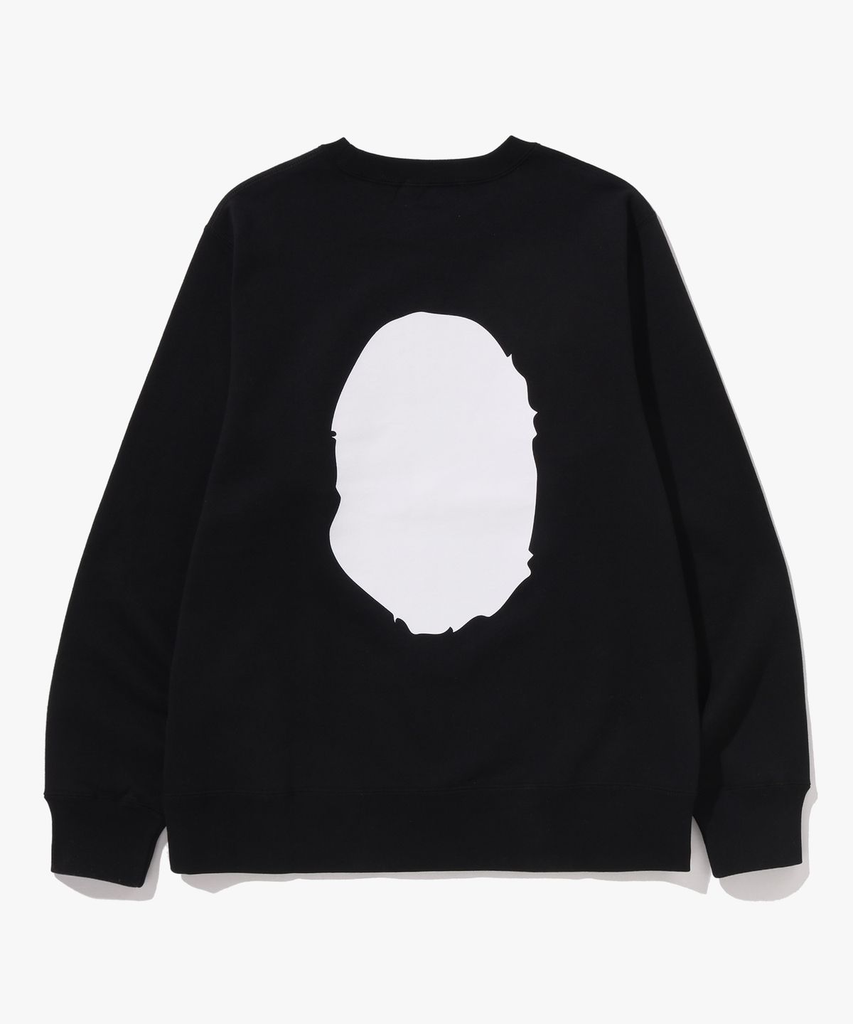 베이프(BAPE) 빅 에이프 헤드 크루넥 스웨트셔츠(M) BLACK