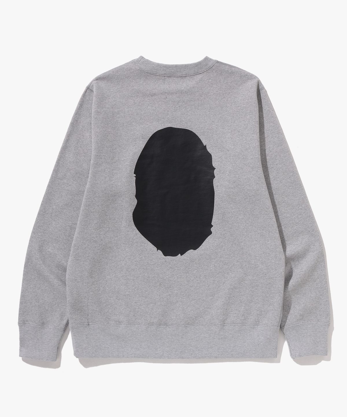 베이프(BAPE) 빅 에이프 헤드 크루넥 스웨트셔츠(M) GRAY