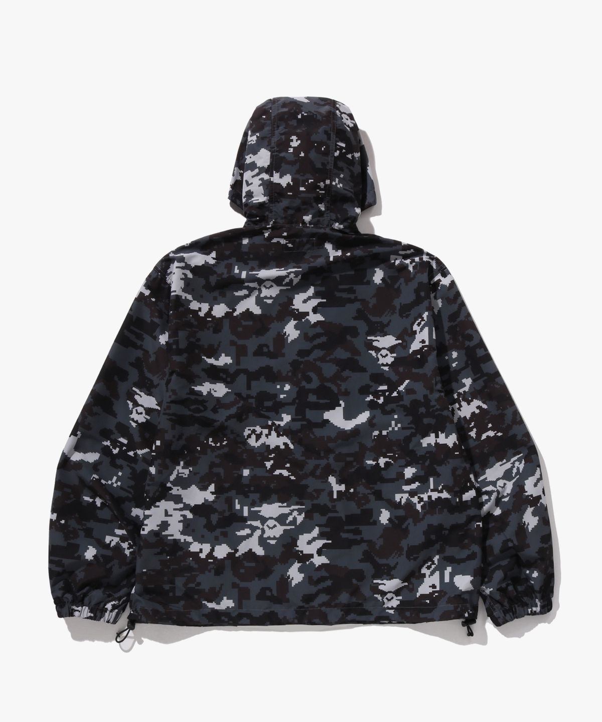베이프(BAPE) 멀티 픽셀 카모 후디드 자켓(M) BLACK