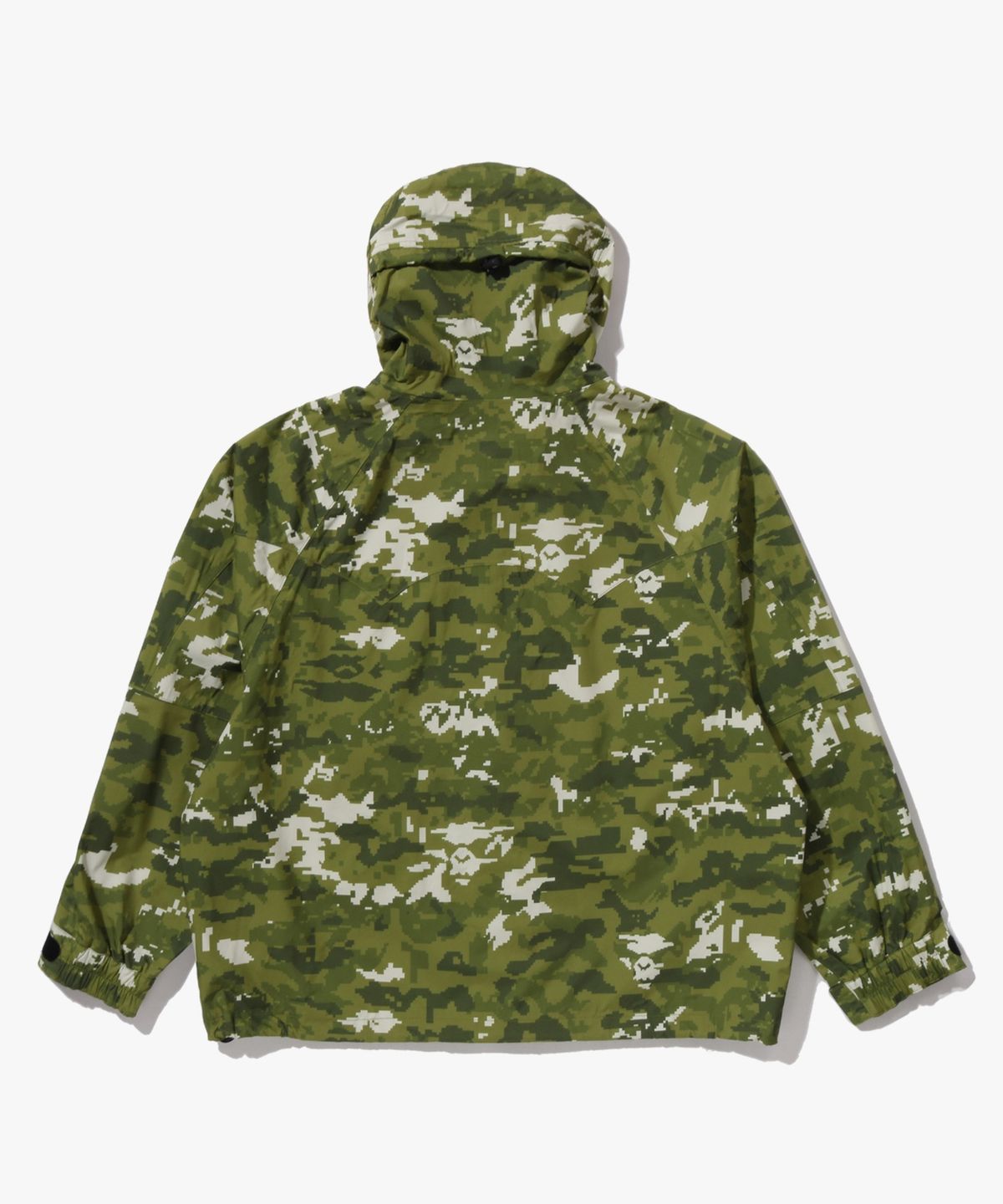 베이프(BAPE) 멀티 픽셀 카모 스노우보드 2 레이어 자켓(M) GREEN