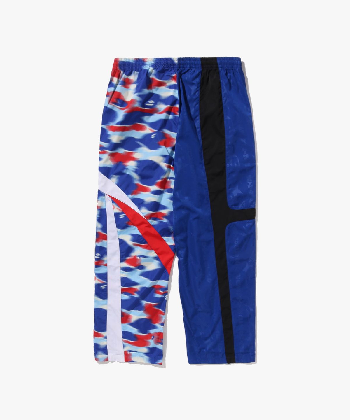 베이프(BAPE) 스필릿 릴렉스드 핏 트랙 팬츠(M) BLUE