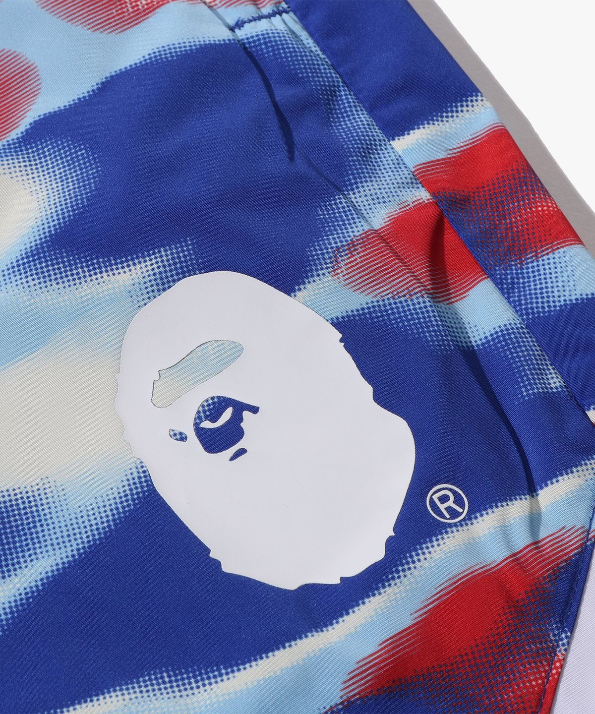 베이프(BAPE) 스필릿 릴렉스드 핏 트랙 팬츠(M) BLUE