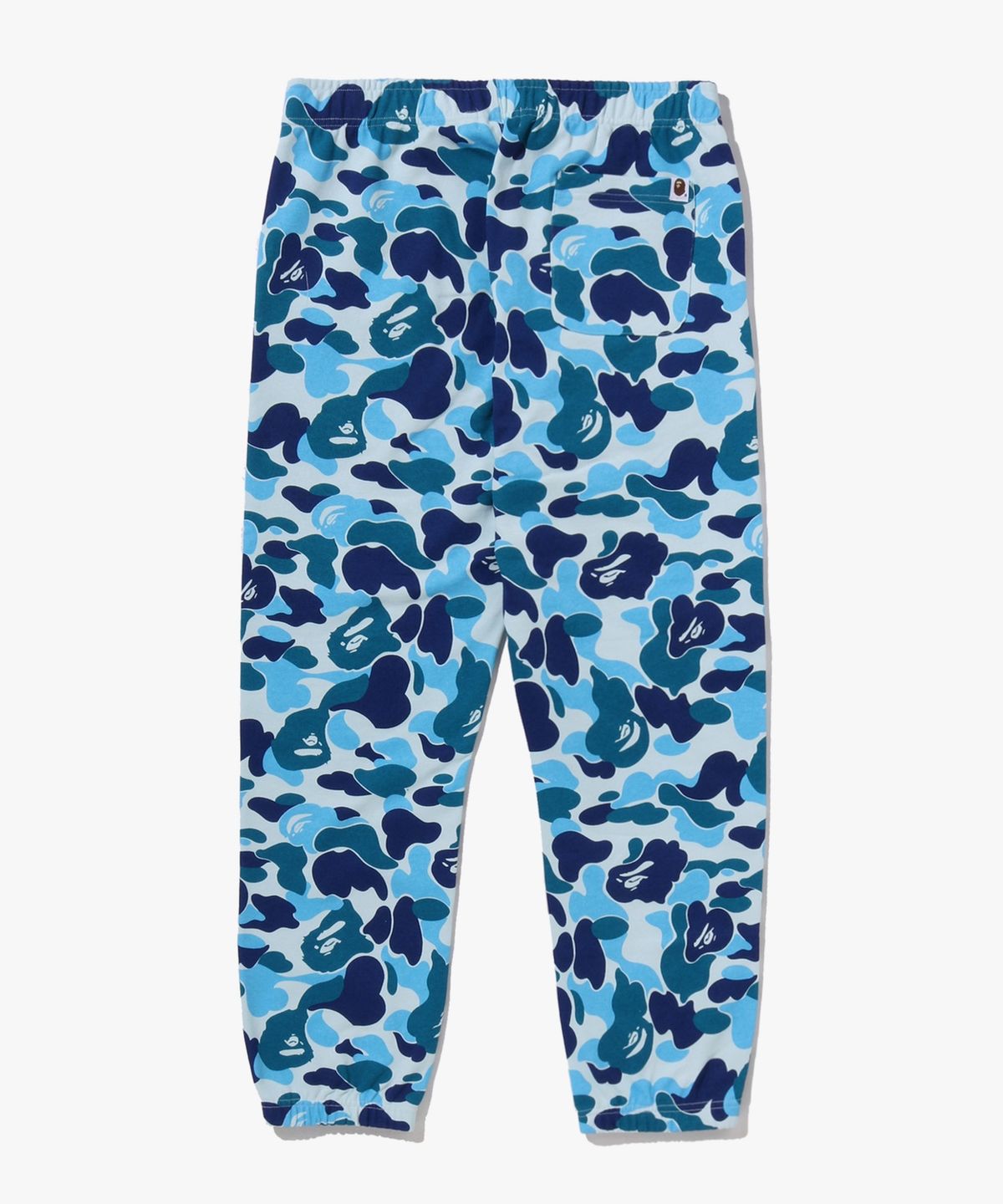 베이프(BAPE) ABC 카모 에이프 헤드 원 포인트 스웨트 팬츠(M) BLUE