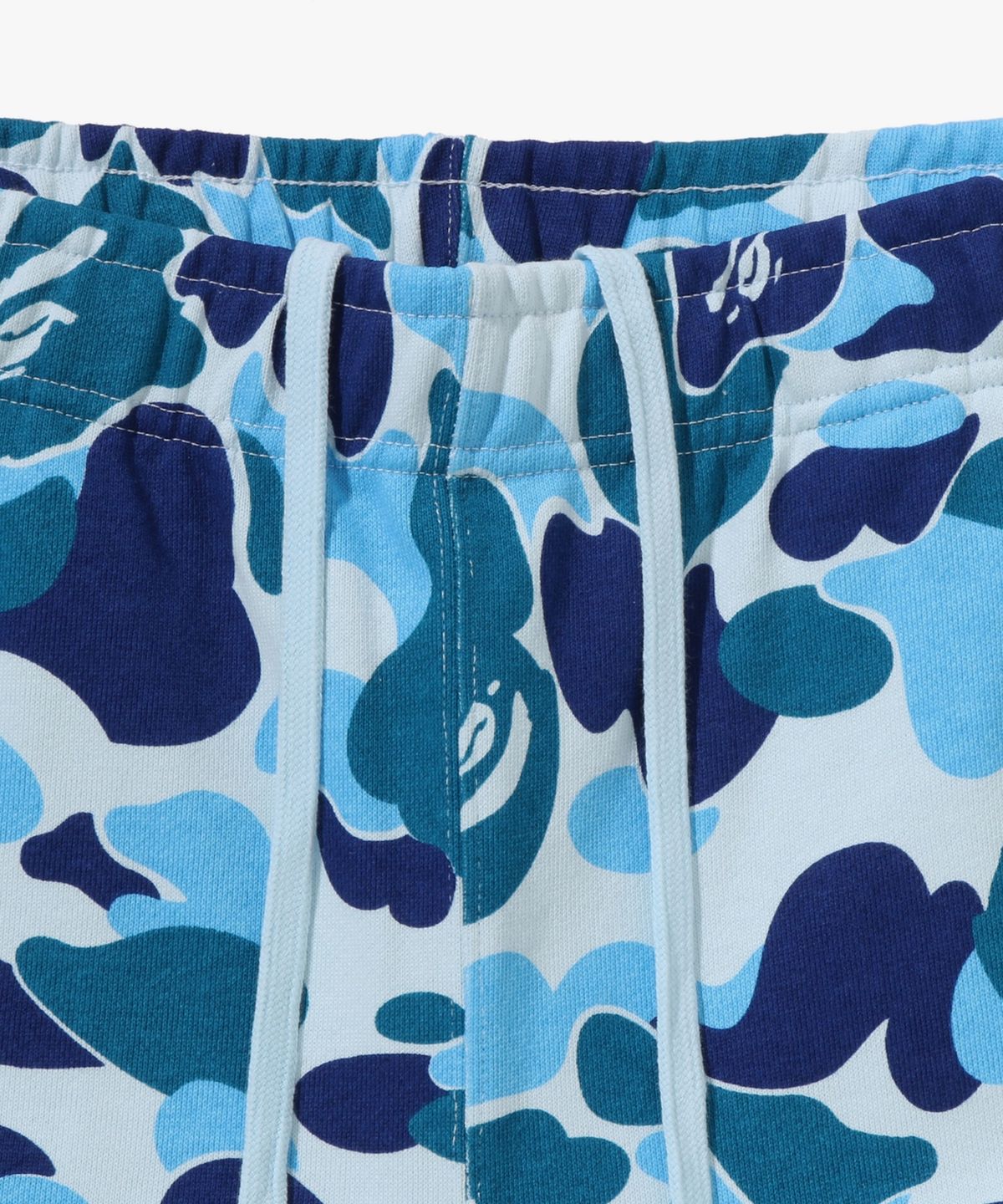 베이프(BAPE) ABC 카모 에이프 헤드 원 포인트 스웨트 팬츠(M) BLUE