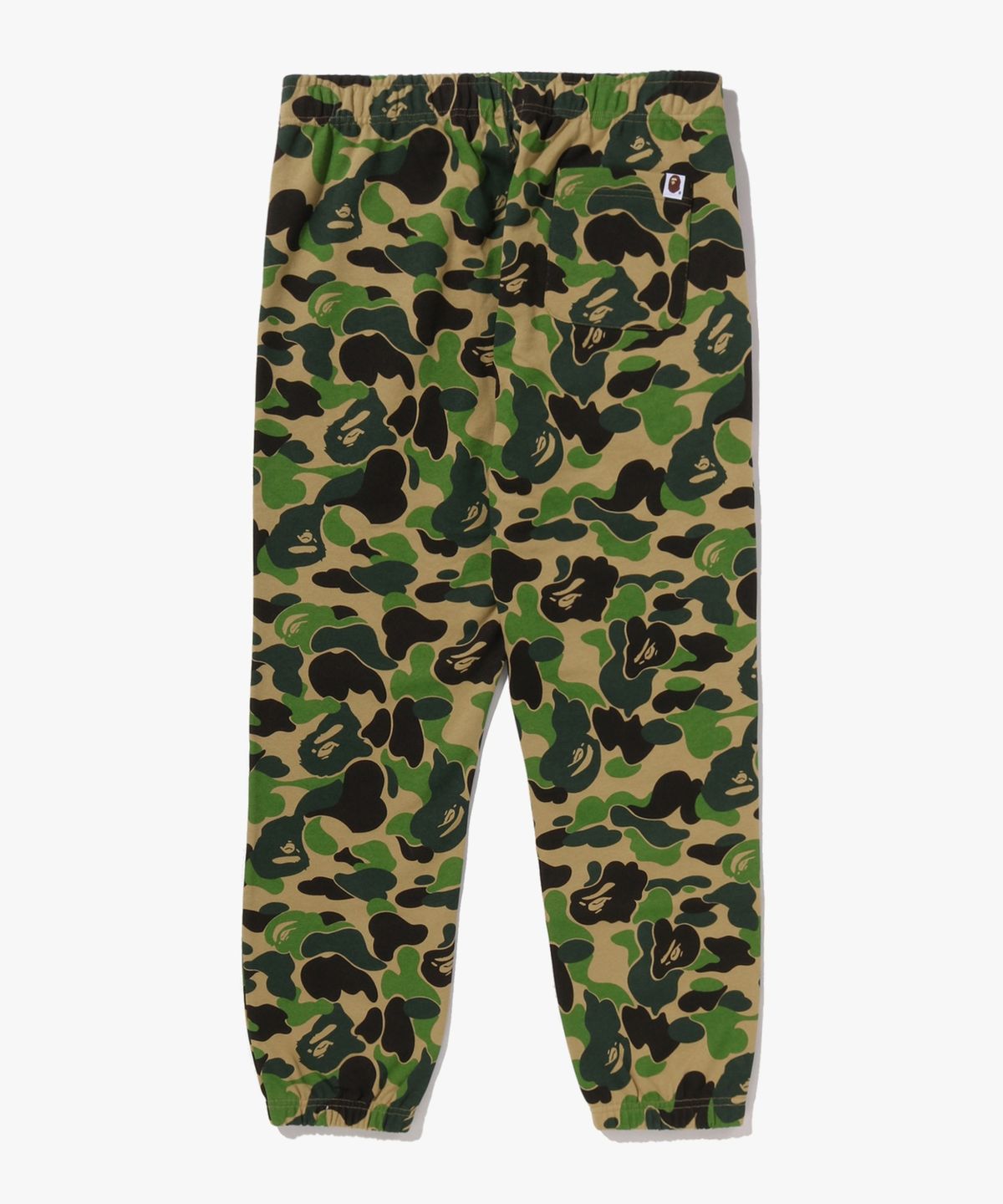 베이프(BAPE) ABC 카모 에이프 헤드 원 포인트 스웨트 팬츠(M) GREEN