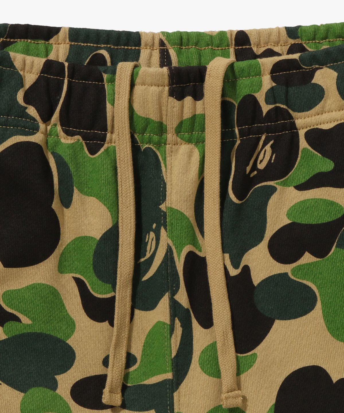 베이프(BAPE) ABC 카모 에이프 헤드 원 포인트 스웨트 팬츠(M) GREEN