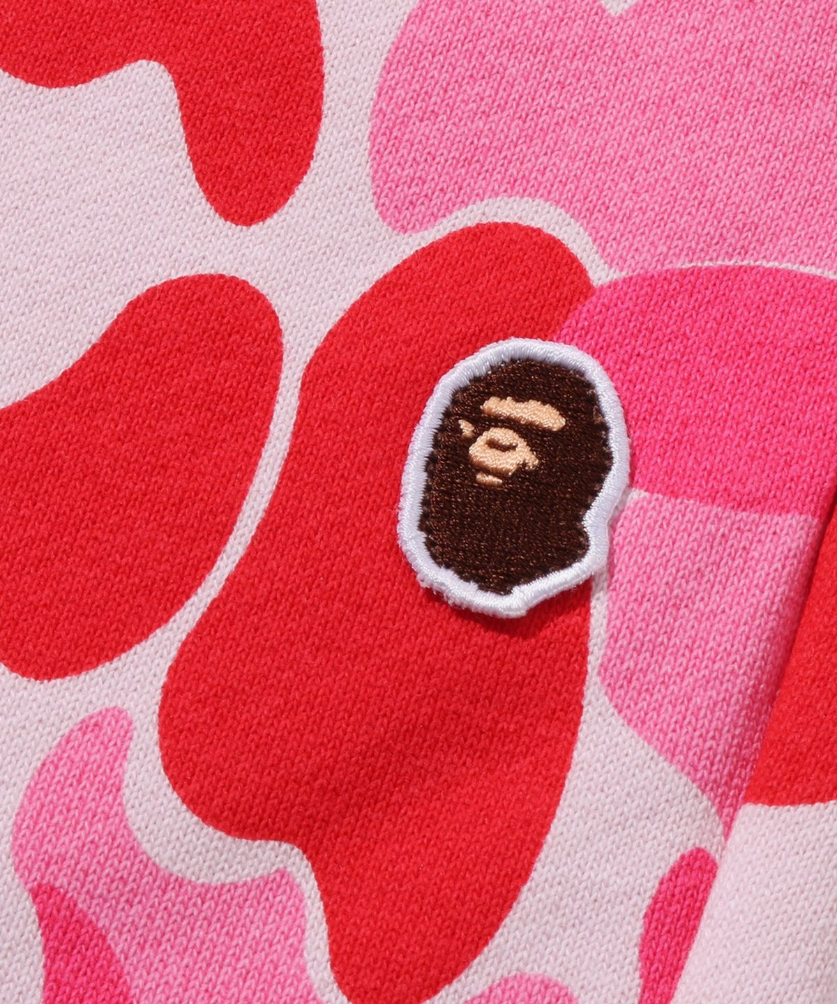 베이프(BAPE) ABC 카모 에이프 헤드 원 포인트 스웨트 팬츠(M) PINK