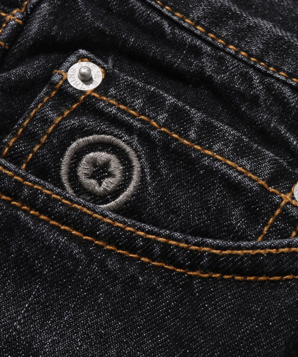 베이프(BAPE) 샤크 릴렉스드 핏 데님 팬츠(M) INDIGO