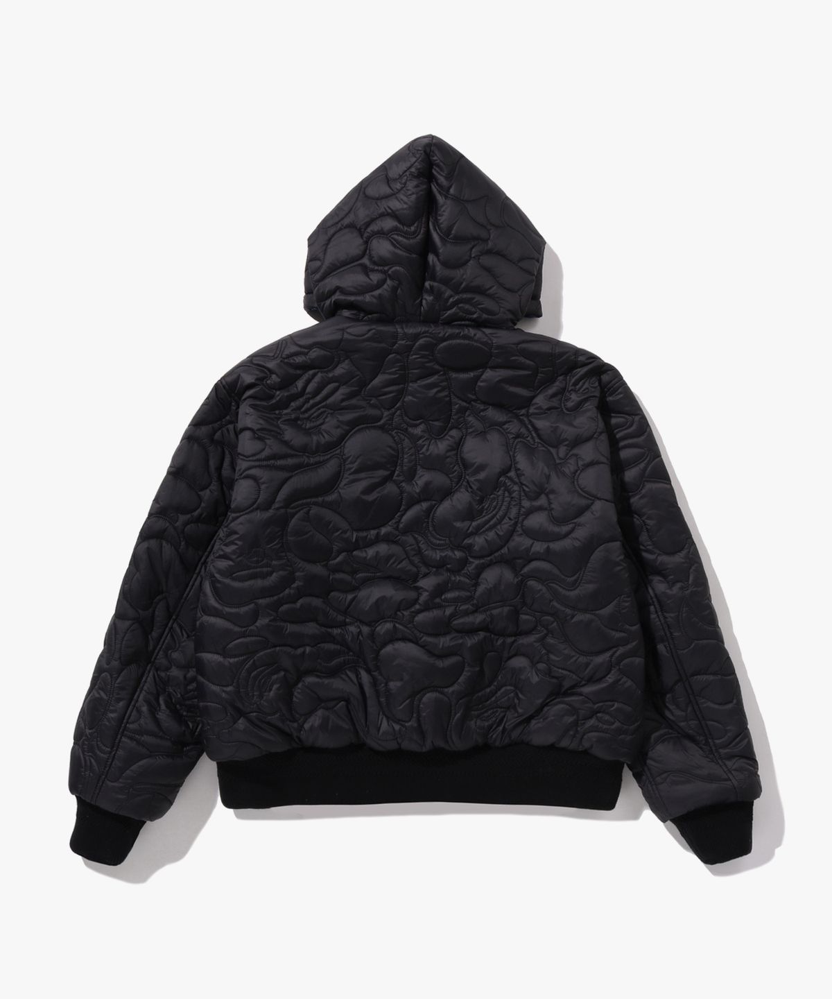베이프(BAPE) 솔리드 퍼스트 카모 리버시블 샤크 집 헤비 자켓(M) CHARCOAL