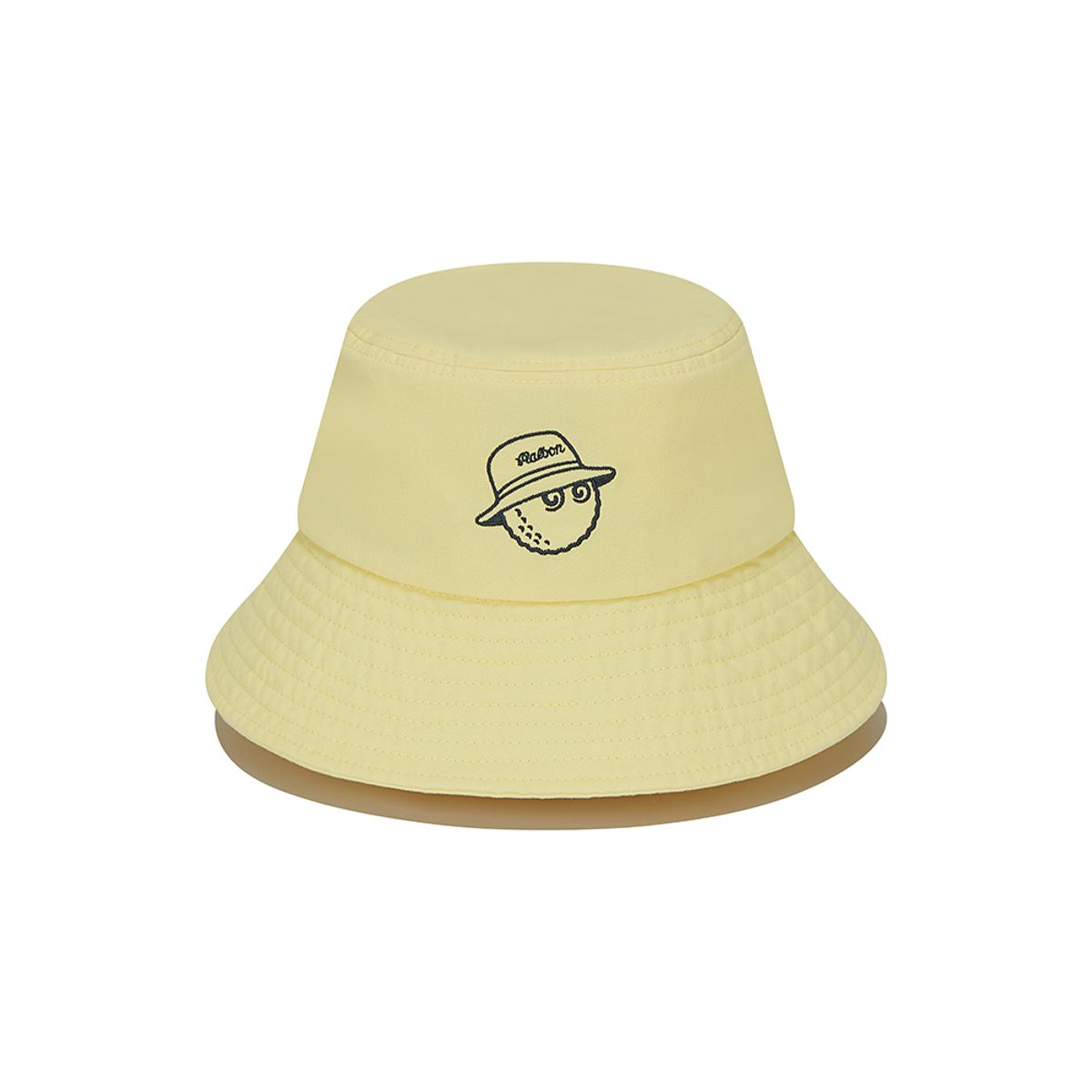 말본 골프(MALBON GOLF) 베이직 레터링 버킷햇 YELLOW