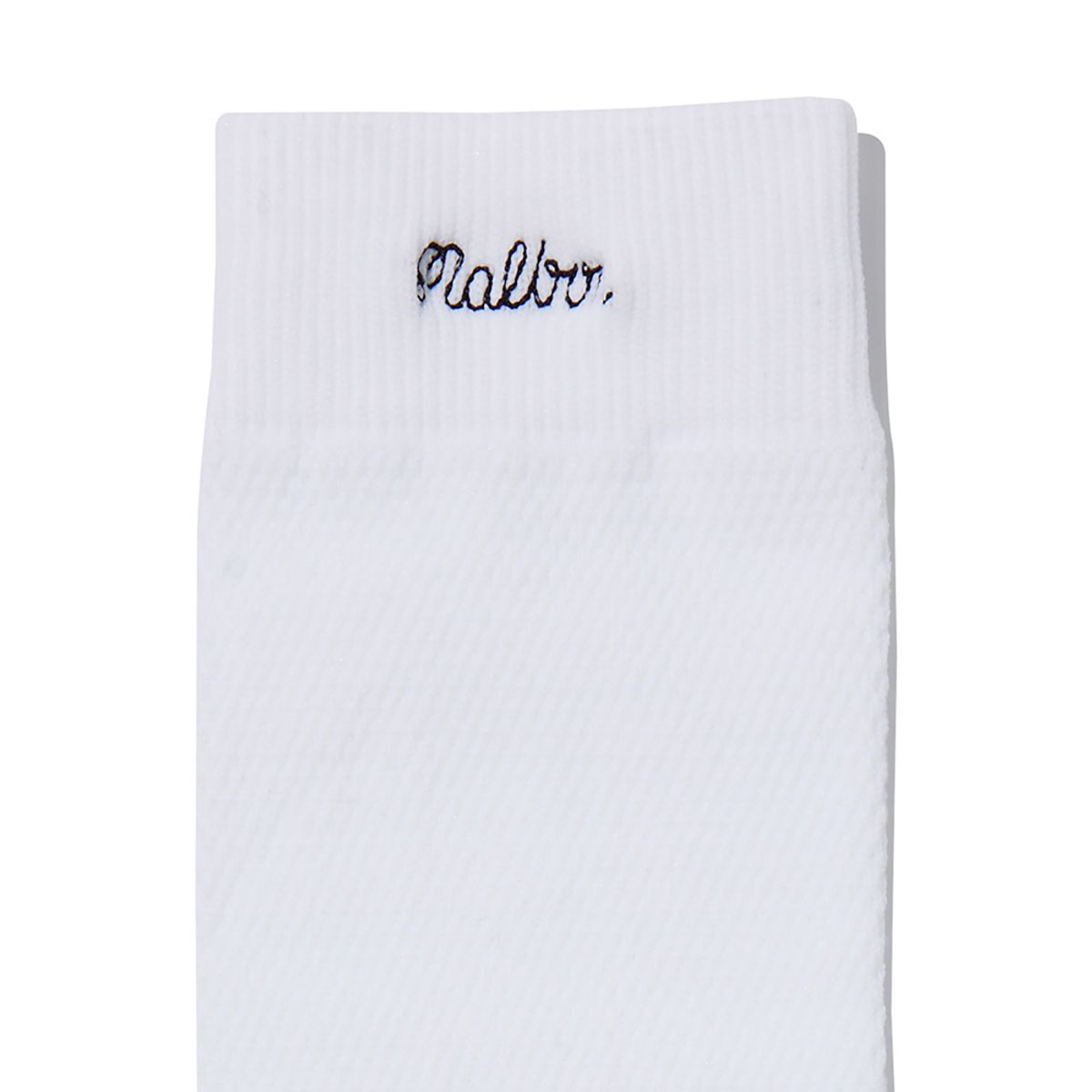 말본 골프(MALBON GOLF) 여성 로고 포인트 메쉬 니삭스 OFF WHITE (WOMAN)
