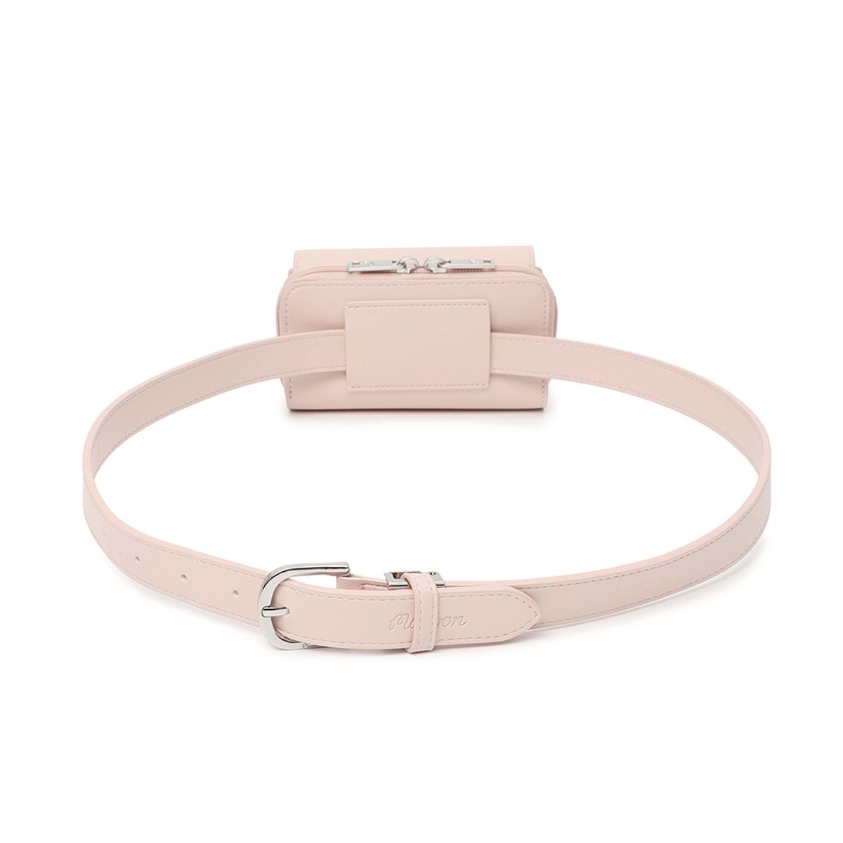 말본 골프(MALBON GOLF) M 로고 포인트 볼마커 벨트백 PINK (WOMAN)