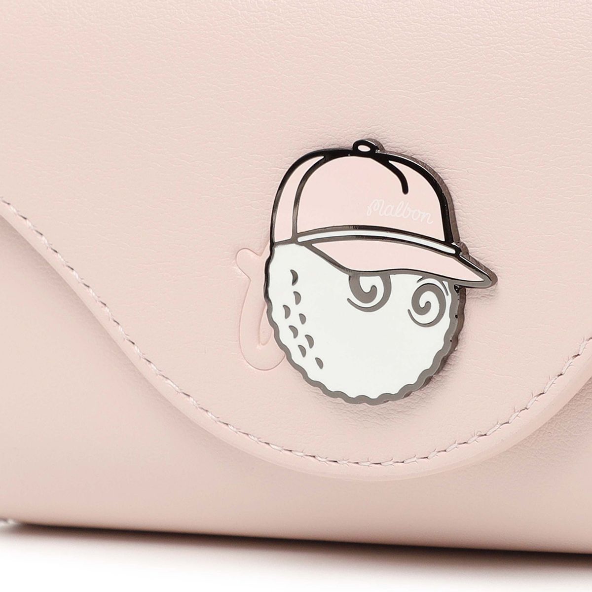 말본 골프(MALBON GOLF) M 로고 포인트 볼마커 벨트백 PINK (WOMAN)