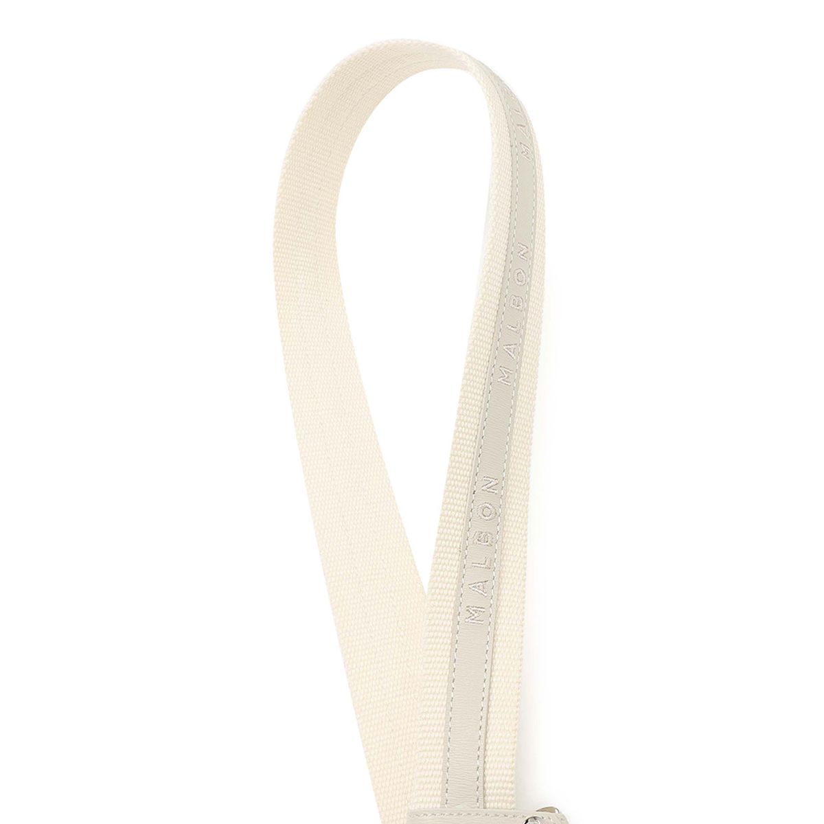 말본 골프(MALBON GOLF) 여자 로고 포인트 웨빙 벨트 BEIGE (WOMAN)