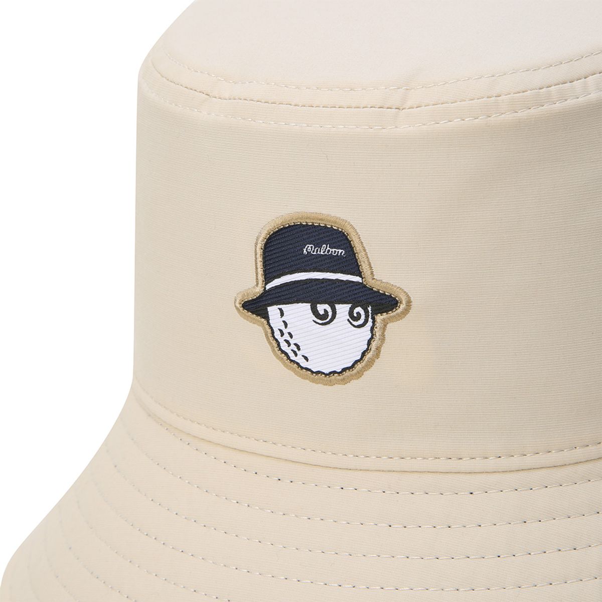 말본 골프(MALBON GOLF) 말본 리버시블 버킷햇 BEIGE