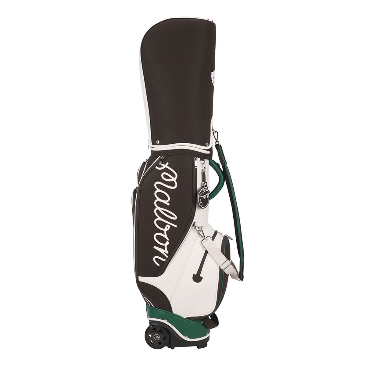 말본 골프(MALBON GOLF) 클래식 리저브 트롤리 캐디백 BROWN