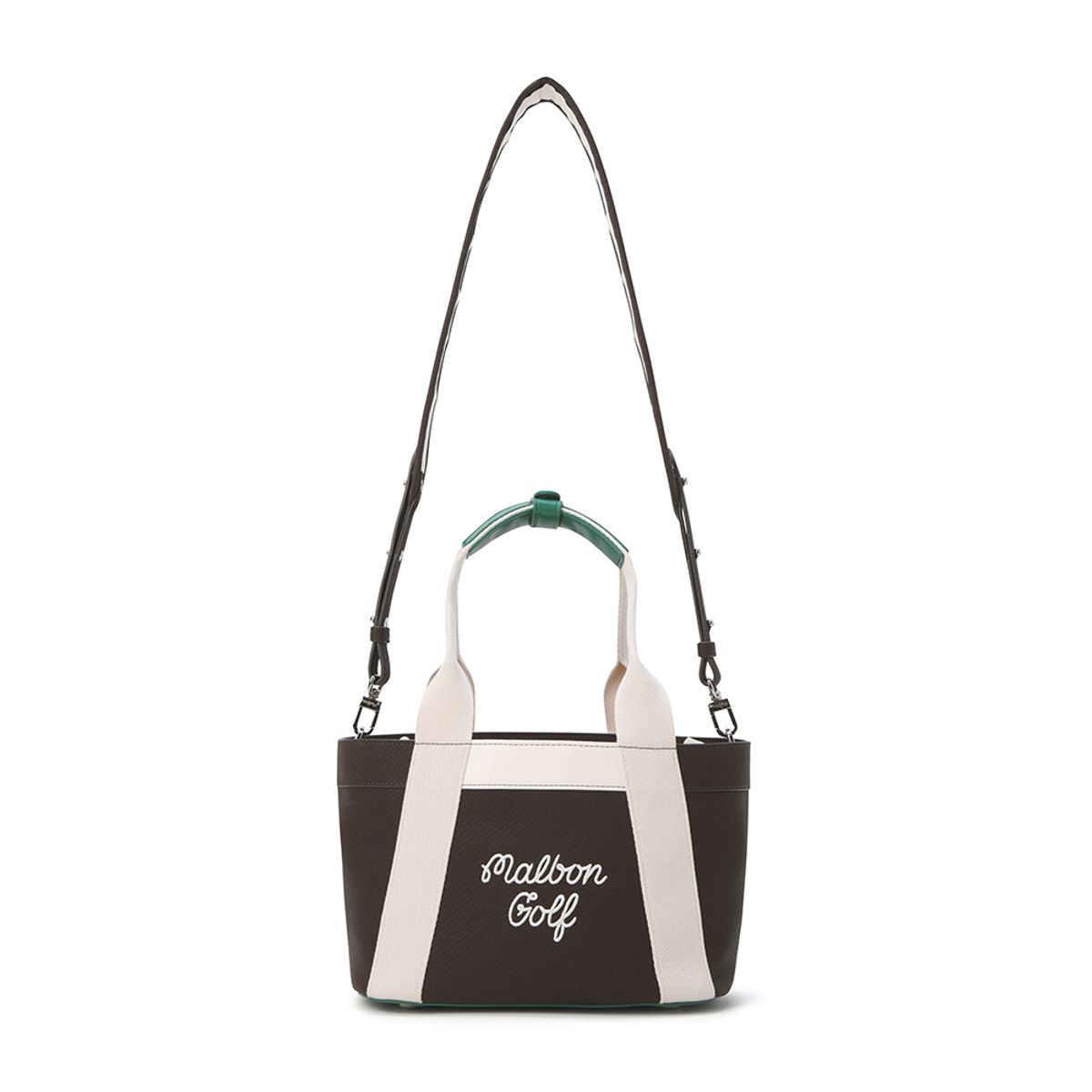 말본 골프(MALBON GOLF) 클래식 리저브 파우치백 BROWN