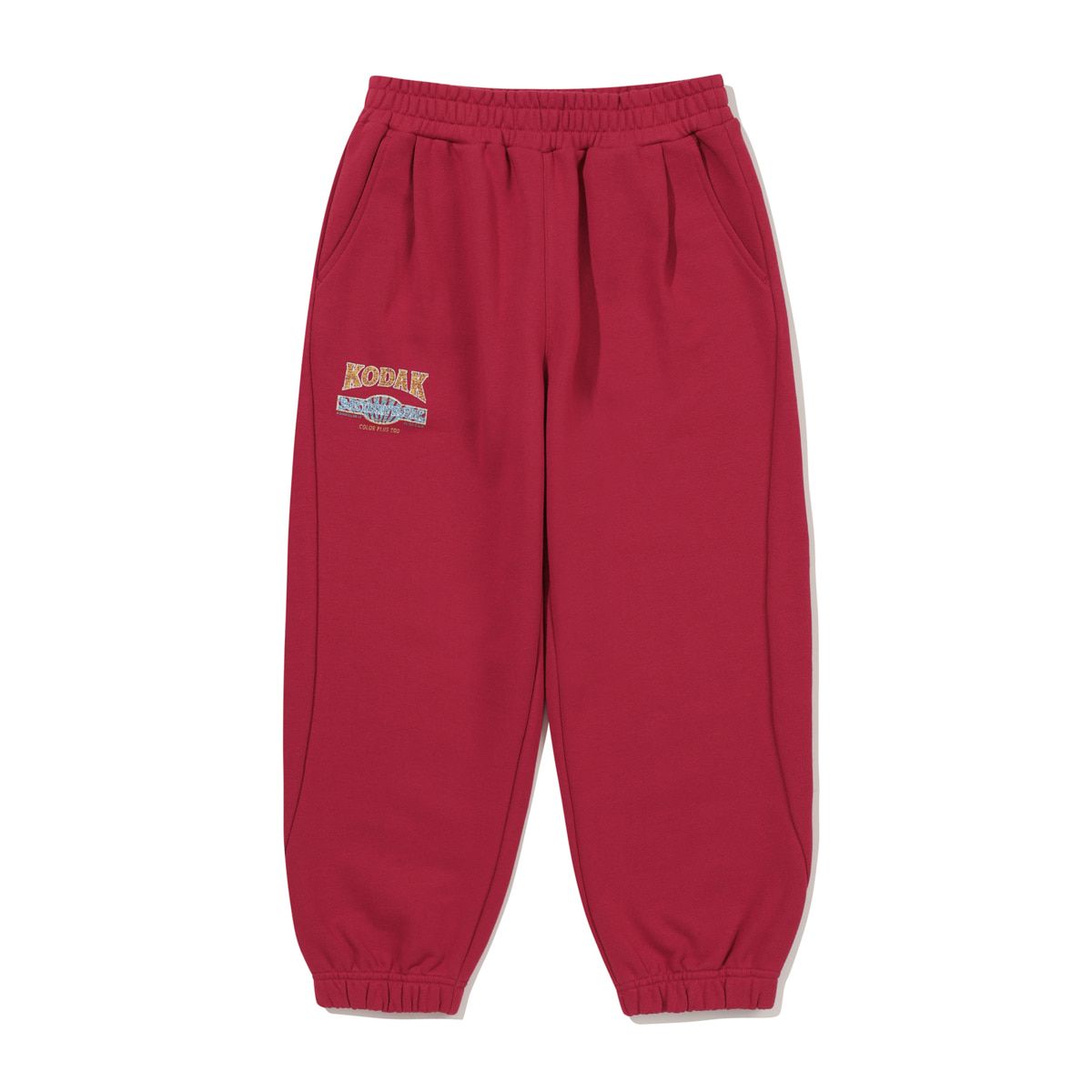 코닥 키즈(KODAK KIDS) 스노우 워싱 조거 팬츠 키즈 RED
