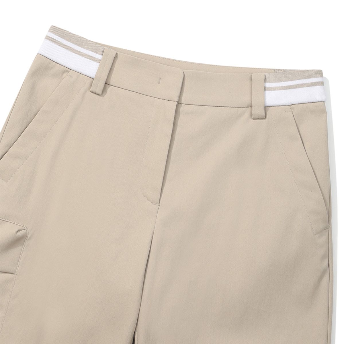 말본 골프(MALBON GOLF) 베이직 조거 팬츠 BEIGE (WOMAN)