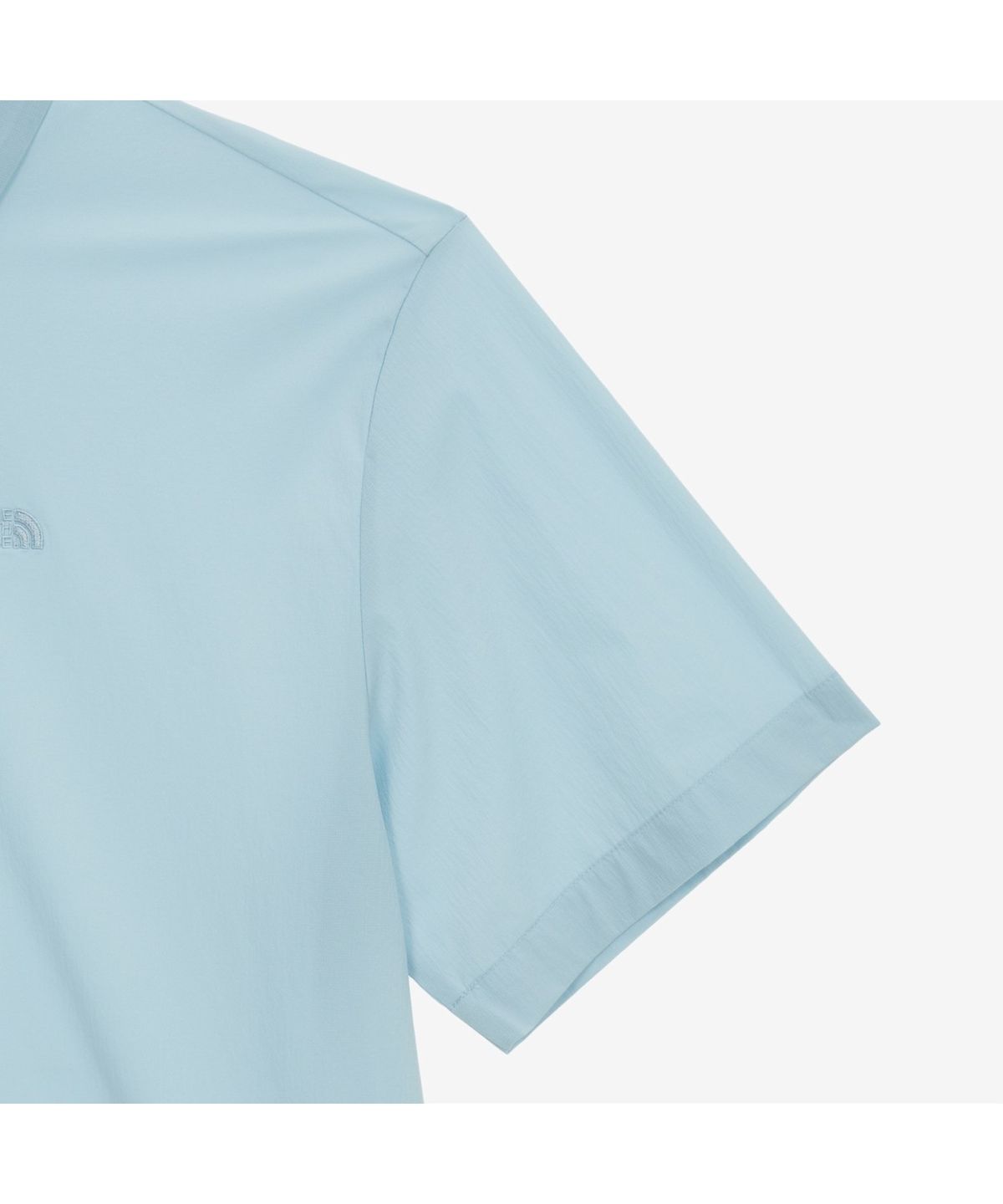 노스페이스(THE NORTH FACE) NT7PS20D 남성 아이스큐브 반팔 폴로 BLUE MIST