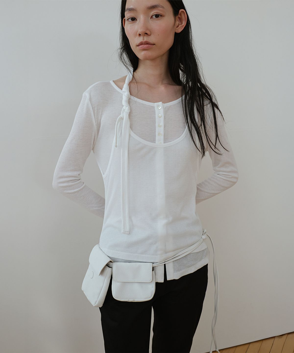 로우타이드(LOW TIDE) BUILDING BAG [WHITE]