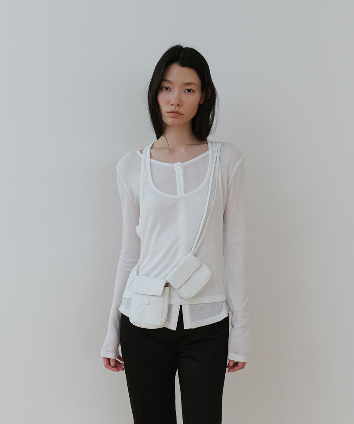 로우타이드(LOW TIDE) BUILDING BAG [WHITE]