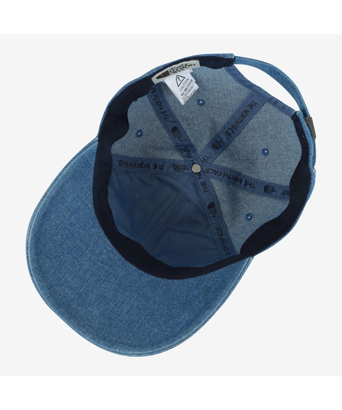 노스페이스(THE NORTH FACE) NE3CS06K 화이트라벨 로고 볼 캡 와펜 BLUE