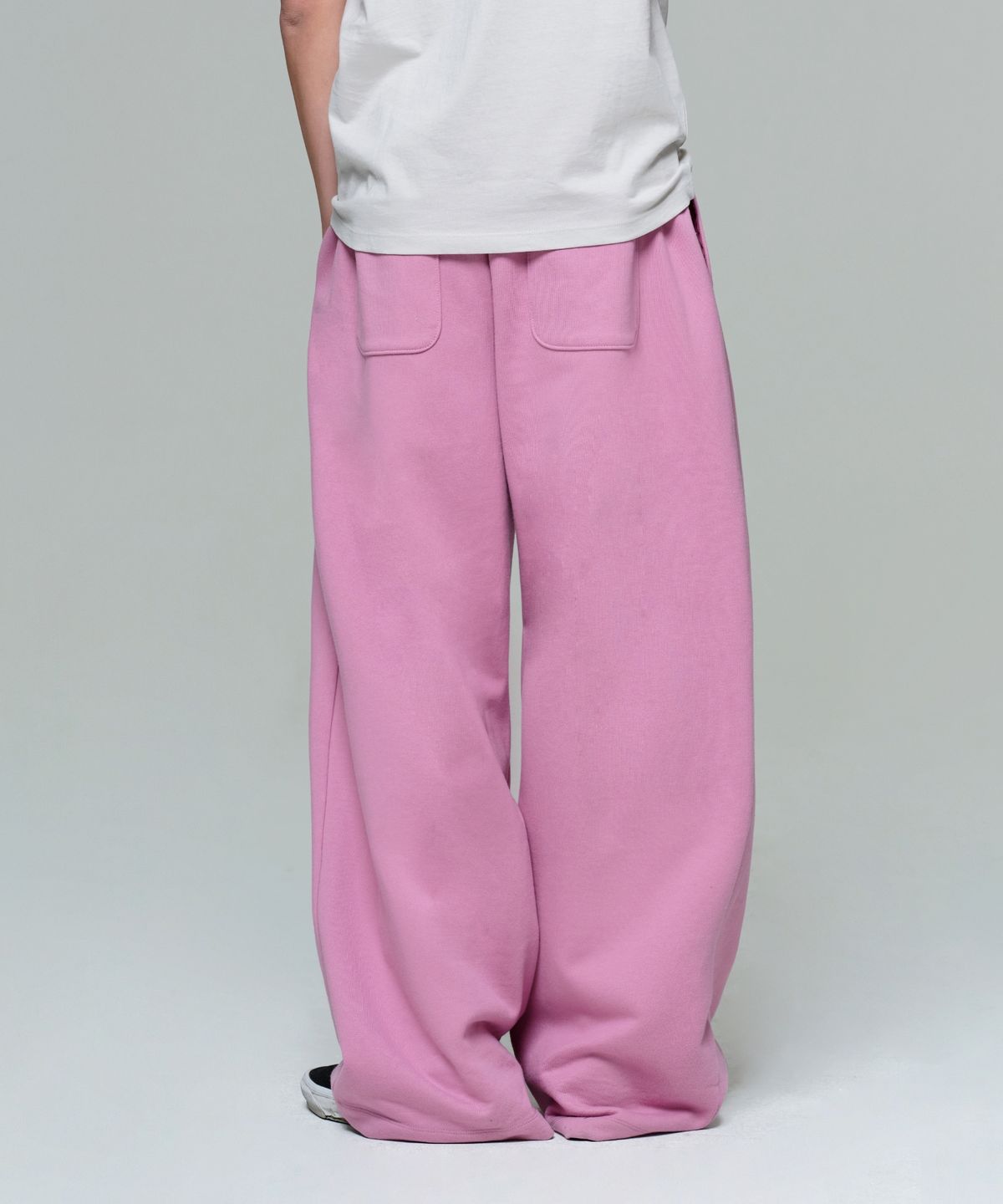 이알에이(ERA) UNISEX ERA HEAVY SWEATPANTS - RED BEAN