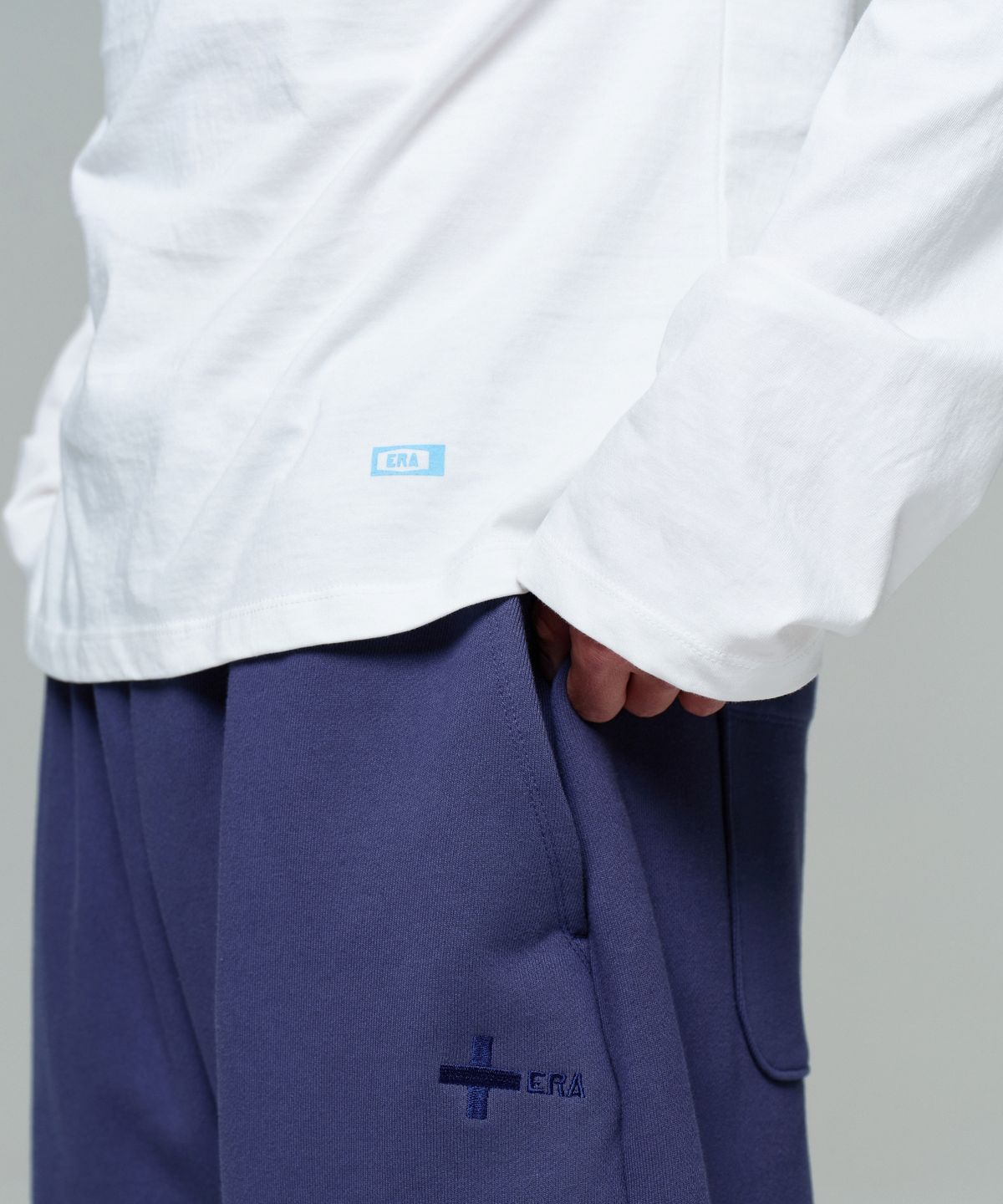 이알에이(ERA) MEN ERA ESSENTIAL LS T - WHITE