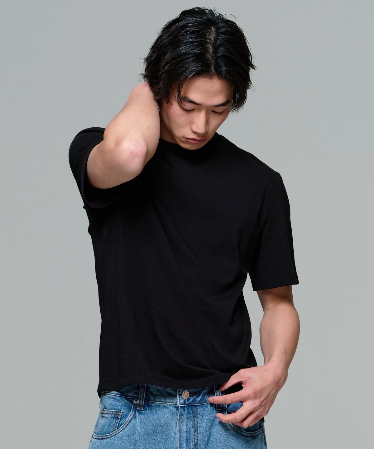 이알에이(ERA) MEN ERA ESSENTIAL T - BLACK