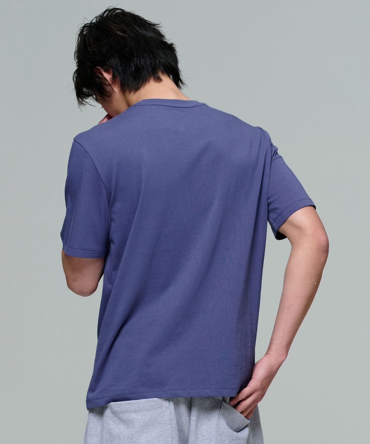 이알에이(ERA) MEN ERA ESSENTIAL T - WASHED NAVY