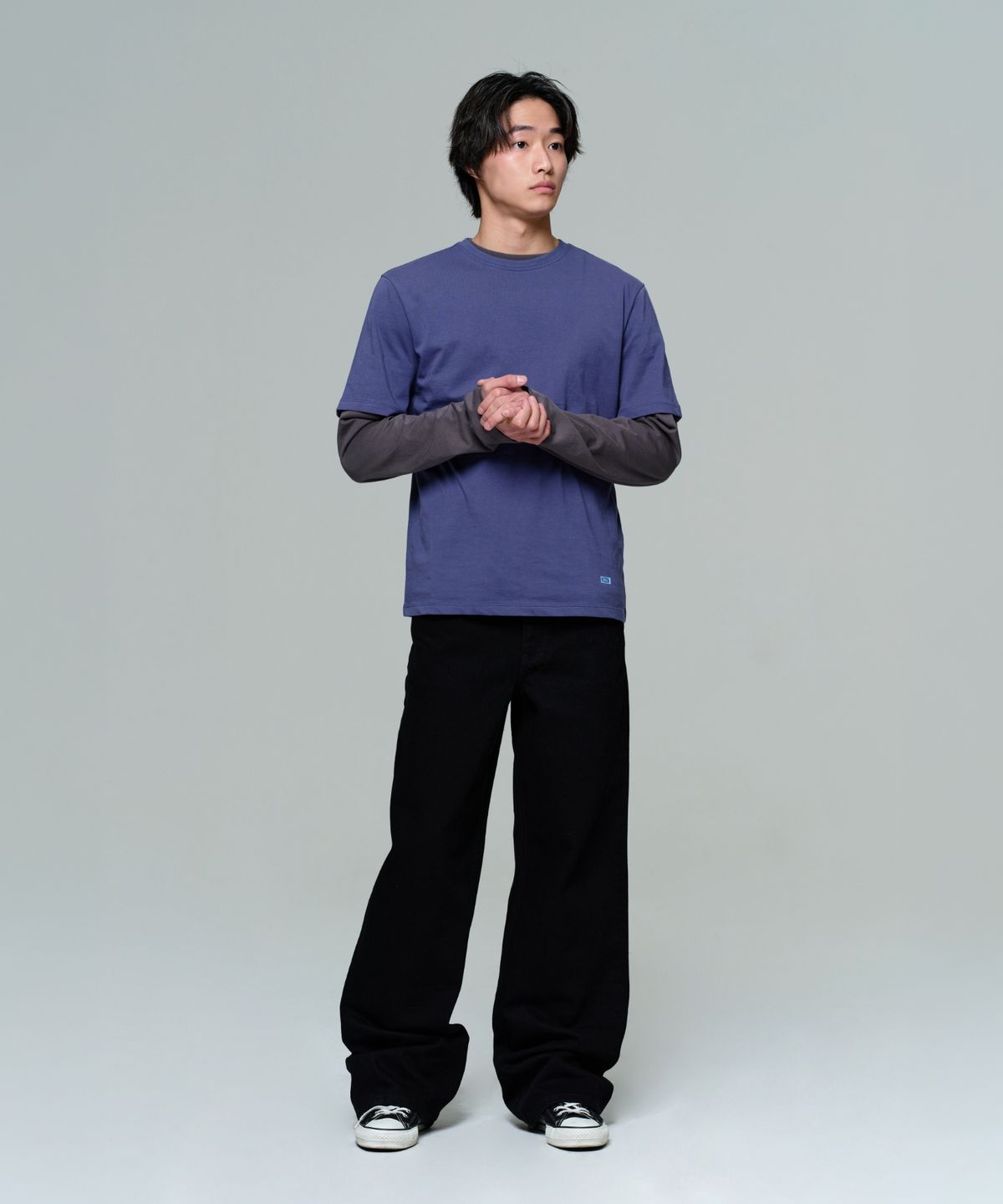 이알에이(ERA) MEN ERA ESSENTIAL T - WASHED NAVY