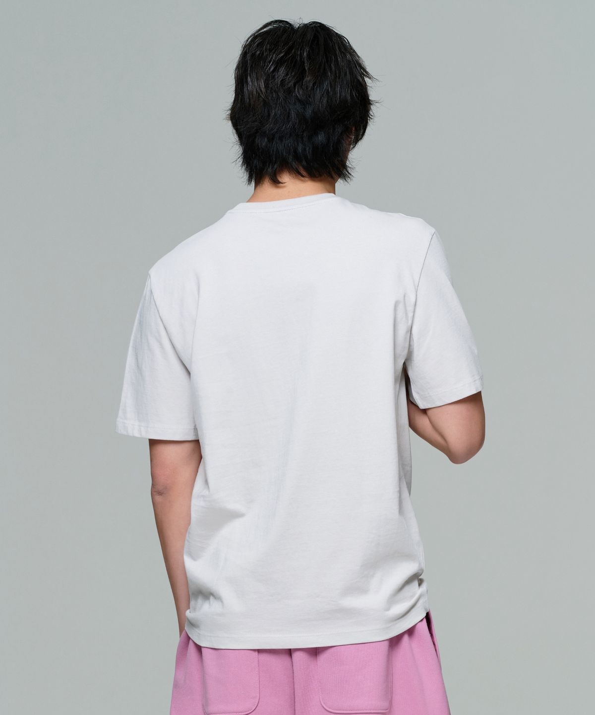 이알에이(ERA) MEN ERA ESSENTIAL T - LIGHT GRAY