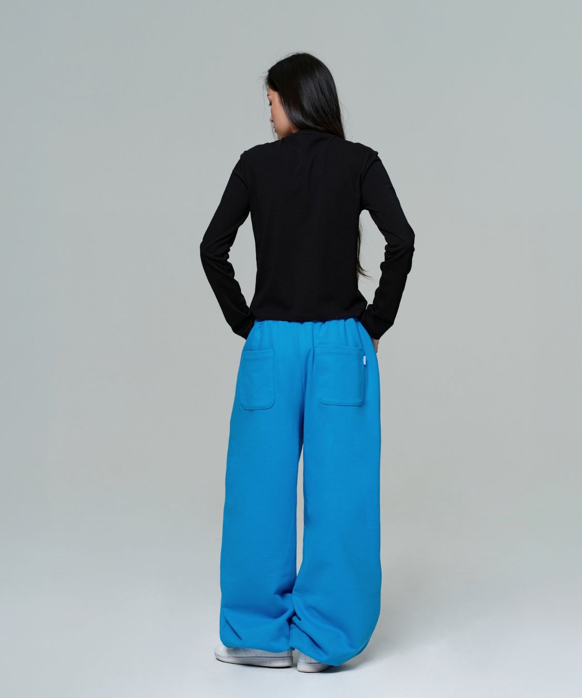 이알에이(ERA) UNISEX ERA WIDE JOGGER SWEATPANTS - CAPRI BLUE