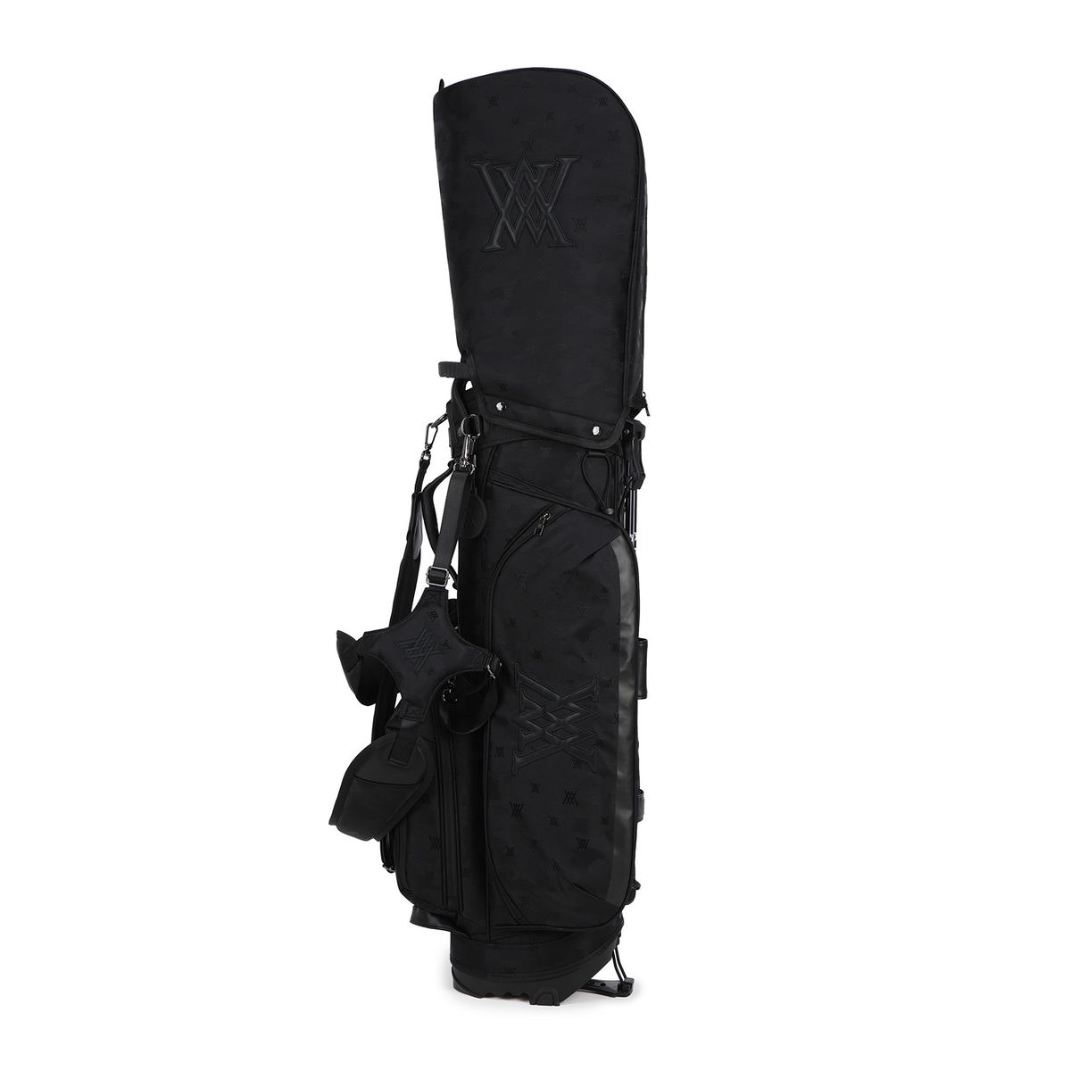 어뉴골프(ANEW GOLF) 9 UNI MILITARY STAND BAG_BK
