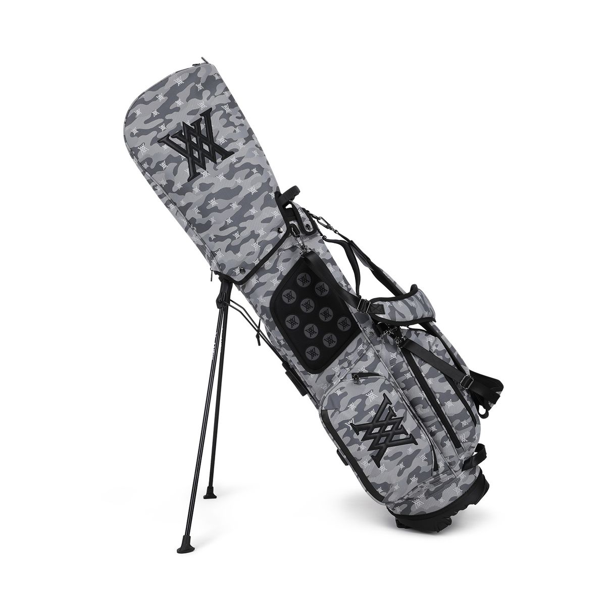 어뉴골프(ANEW GOLF) 9 UNI MILITARY STAND BAG_GR