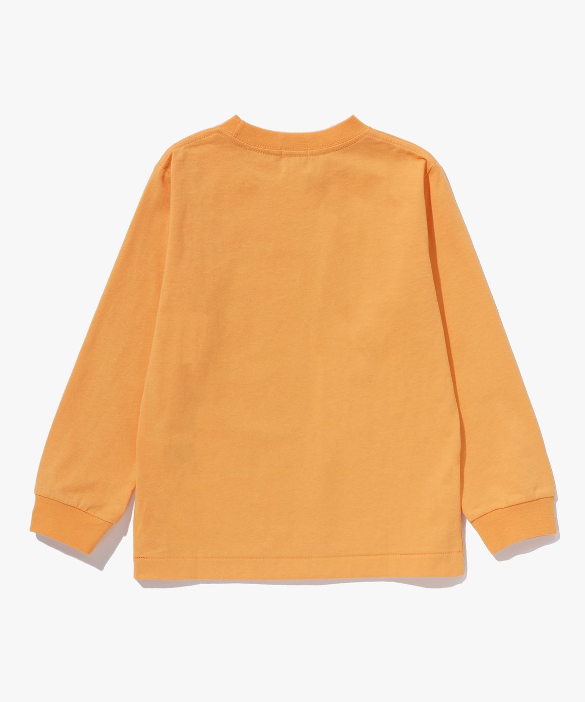 베이프 키즈(BAPE KIDS) 베이비 마일로 롱슬리브 티셔츠(KIDS) ORANGE