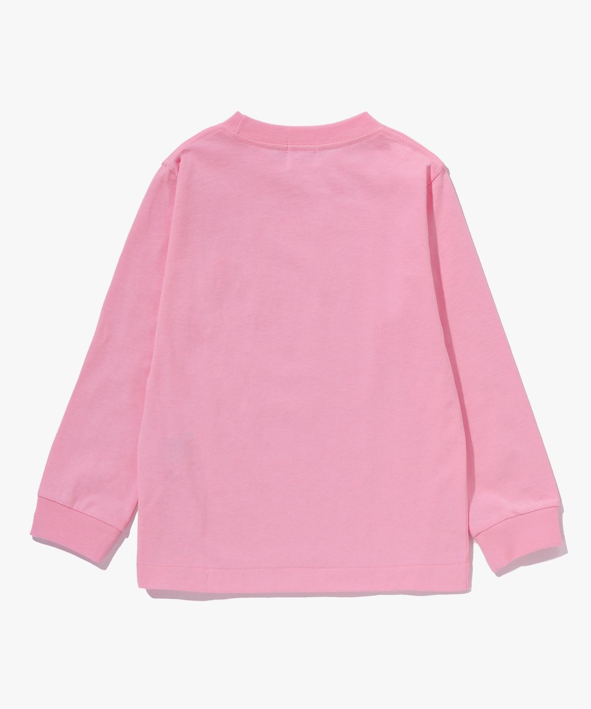 베이프 키즈(BAPE KIDS) 베이비 마일로 롱슬리브 티셔츠(KIDS) PINK