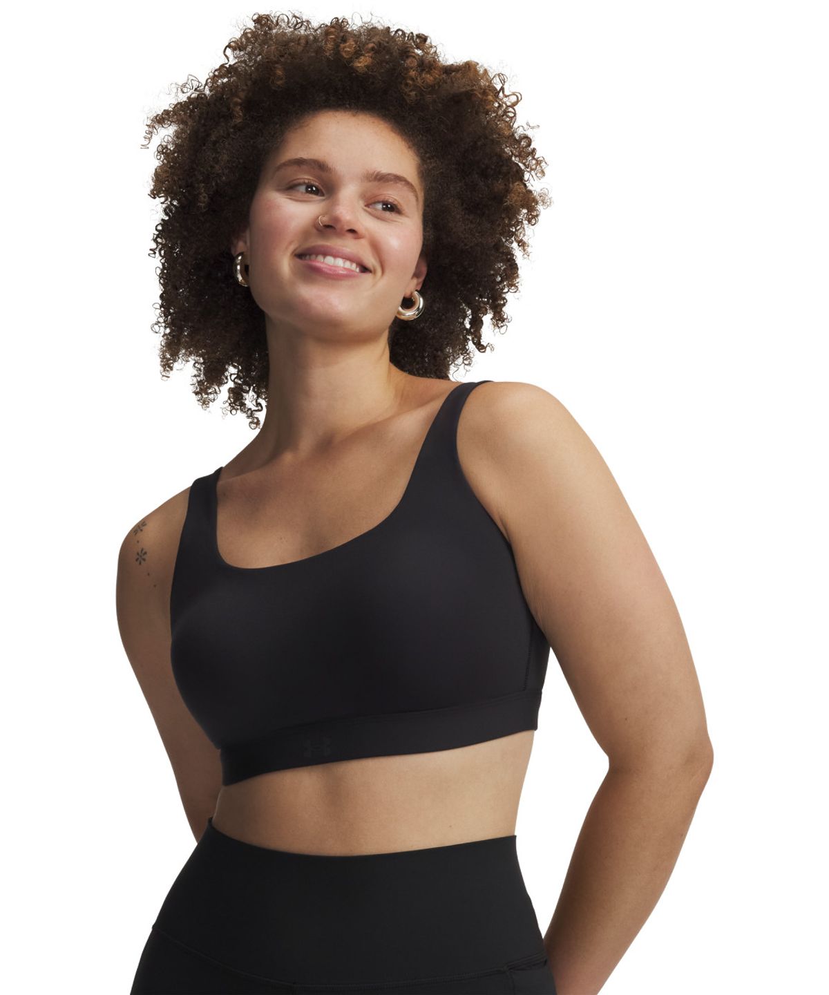 언더아머(UNDERARMOUR) 여성 에포트리스 하이 스포츠 브라 6011263-001