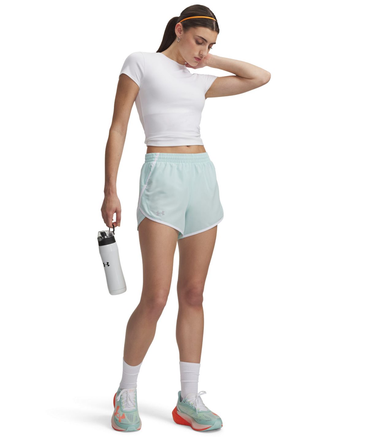 언더아머(UNDERARMOUR) 여성 플라이 바이 3인치 쇼츠 1382438-703