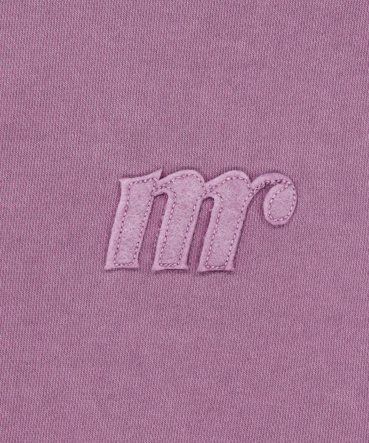 맨하탄레코즈(MANHATTAN RECORDS) MR Logo PM Crew Neck - Purple