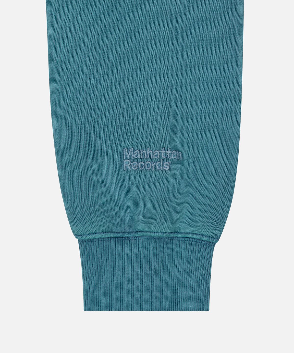 맨하탄레코즈(MANHATTAN RECORDS) MR Logo PM Crew Neck - Blue