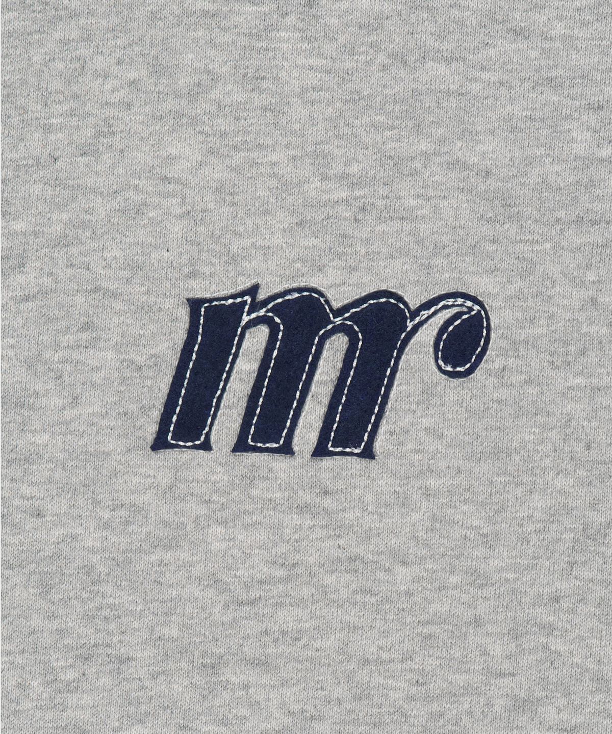 맨하탄레코즈(MANHATTAN RECORDS) MR Logo Crew Neck - Grey