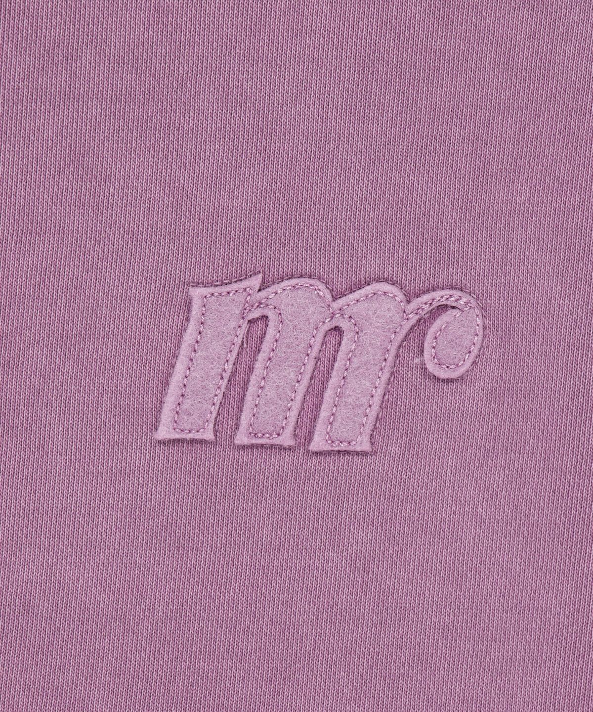 맨하탄레코즈(MANHATTAN RECORDS) MR Logo PM Zip Up Hoodie - Purple