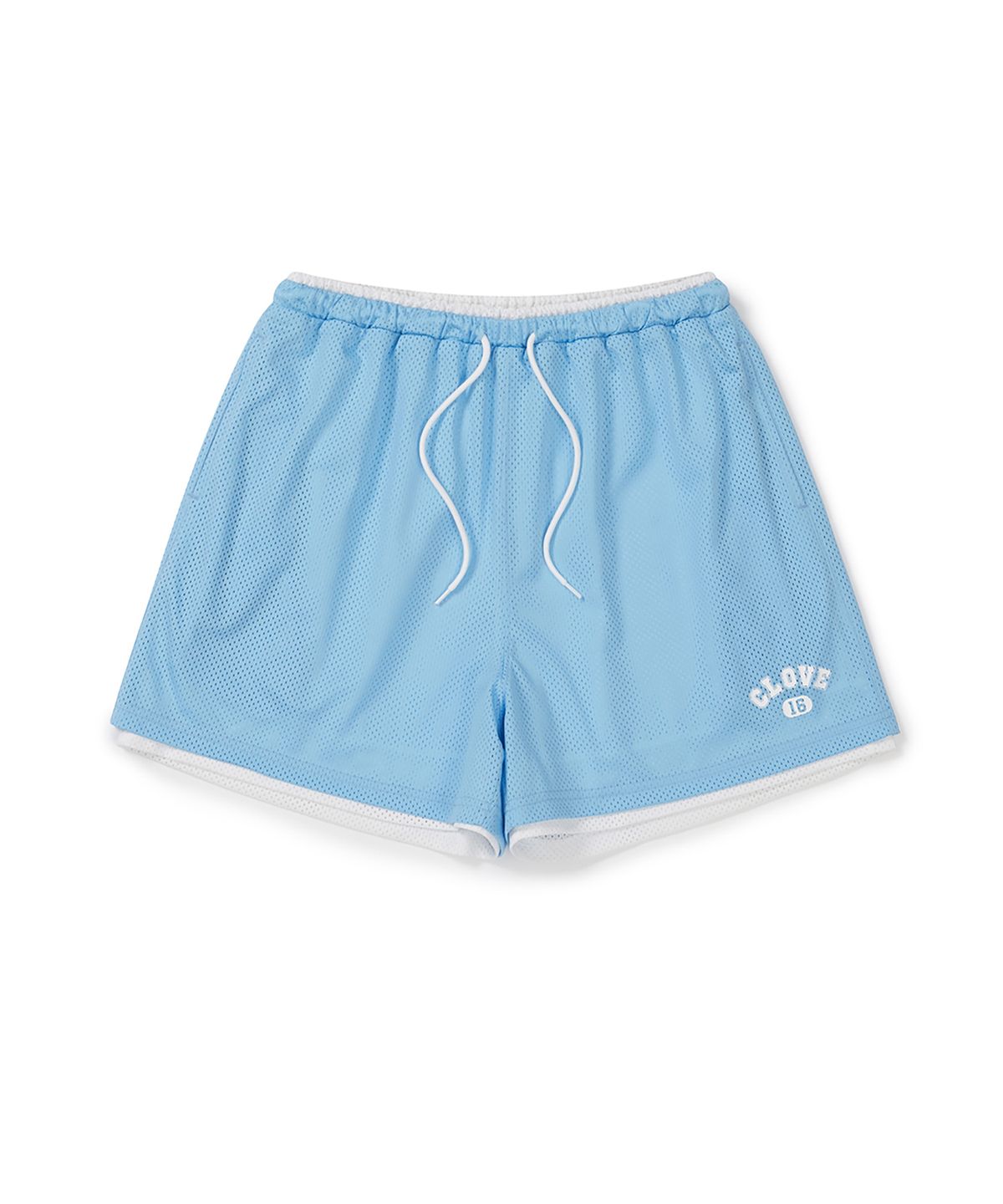 클로브(CLOVE) [26SS clove] Mesh Banding Shorts (Sky Blue)