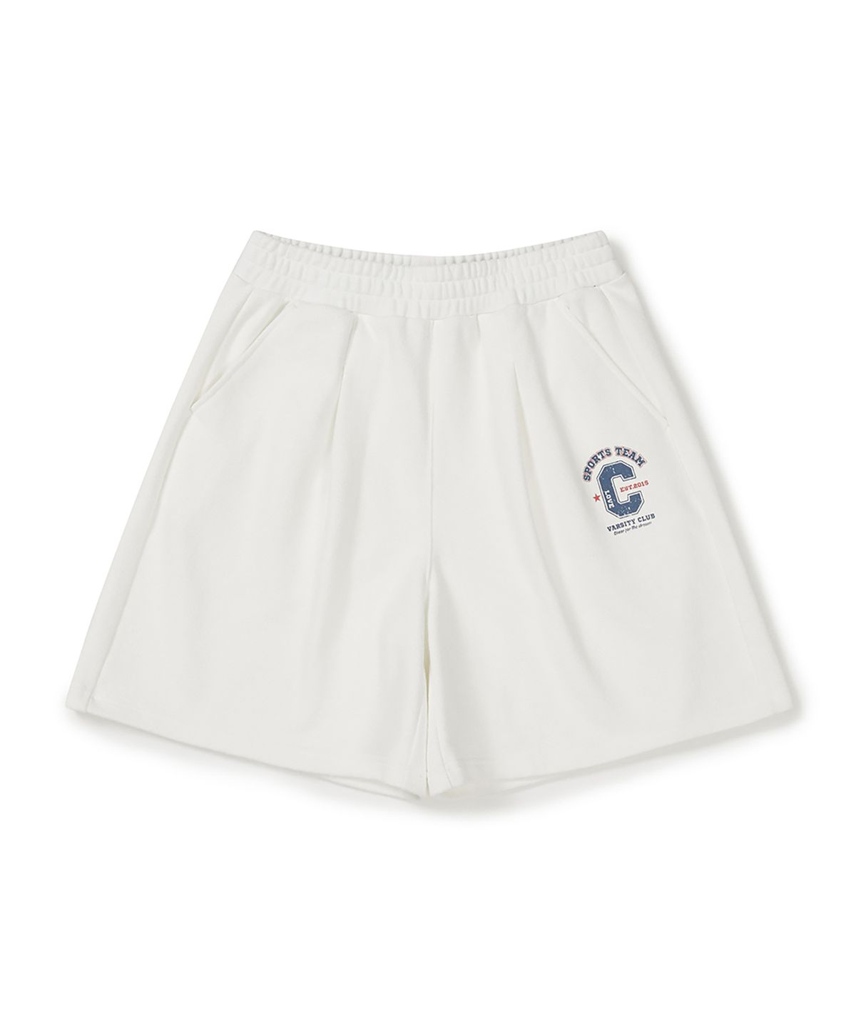 클로브(CLOVE) [26SS clove] Bermuda Banding Pants (White)