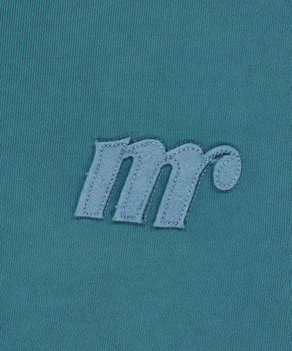 맨하탄레코즈(MANHATTAN RECORDS) MR Logo PM Zip Up Hoodie - Blue