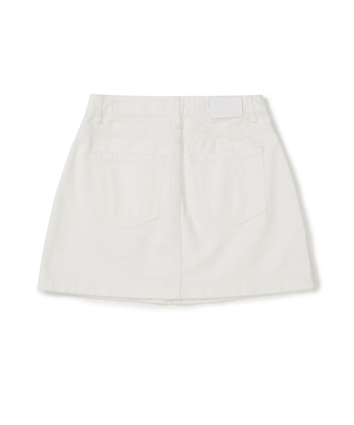 클로브(CLOVE) [26SS clove] Denim Pocket Skirt (White)